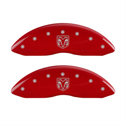 MGP Red Caliper Covers 55002SRMHRD