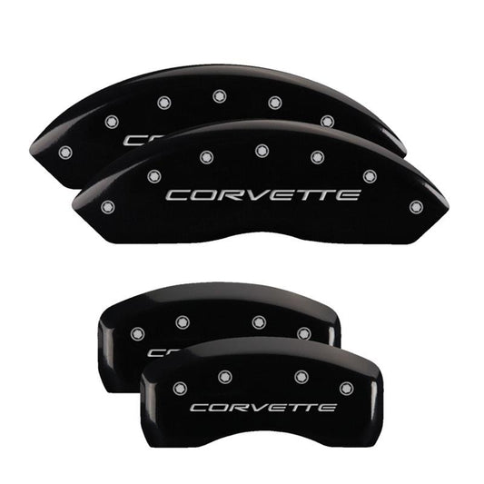 MGP Black Caliper Covers 13007SCV5BK