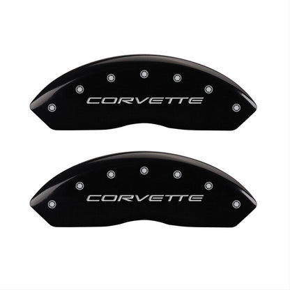 MGP Black Caliper Covers 13007SCV5BK