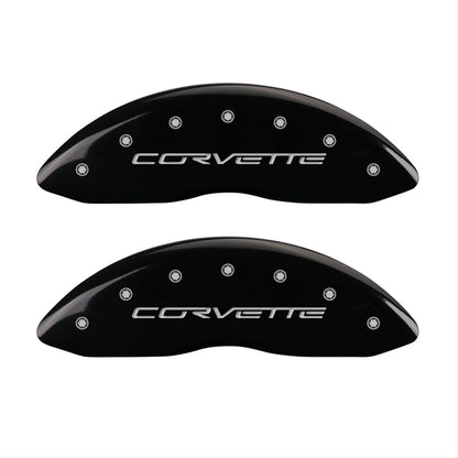 MGP Black Caliper Covers 13008SCV6BK