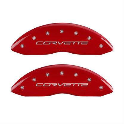 MGP Red Caliper Covers 13008SCV6RD