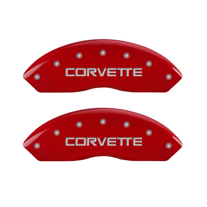 MGP Red Caliper Covers 13013SCV4RD