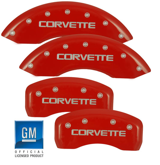 MGP Red Caliper Covers 13013SCV4RD