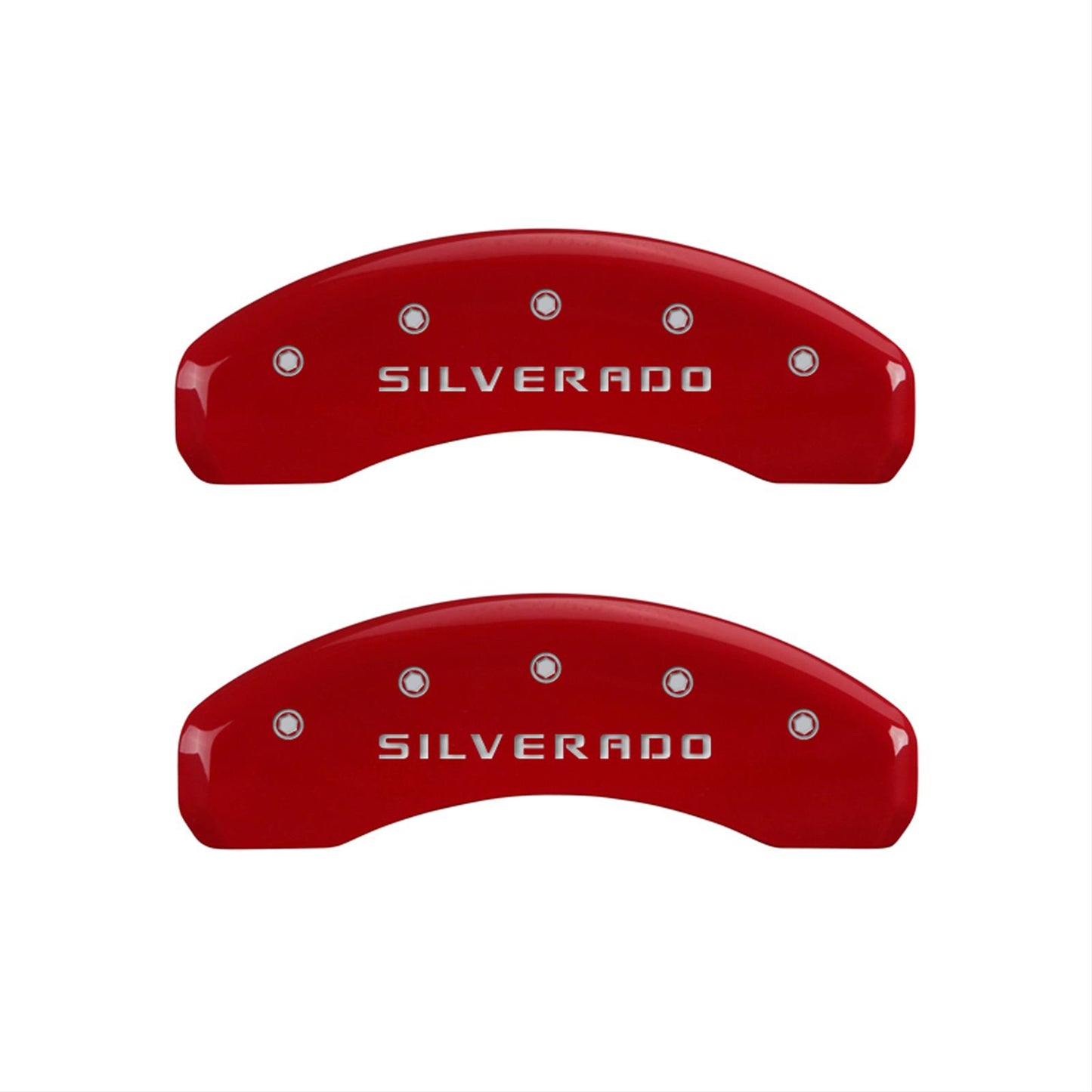 MGP Red Caliper Covers 14005SSILRD