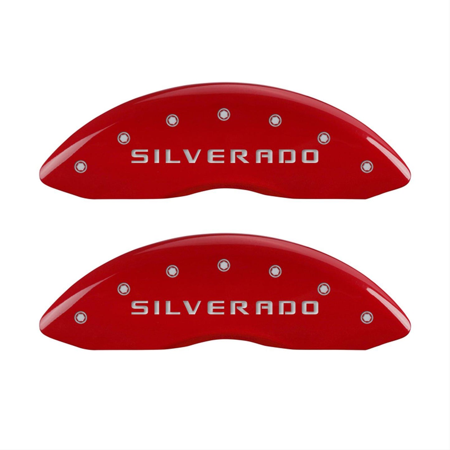 MGP Red Caliper Covers 14005SSILRD