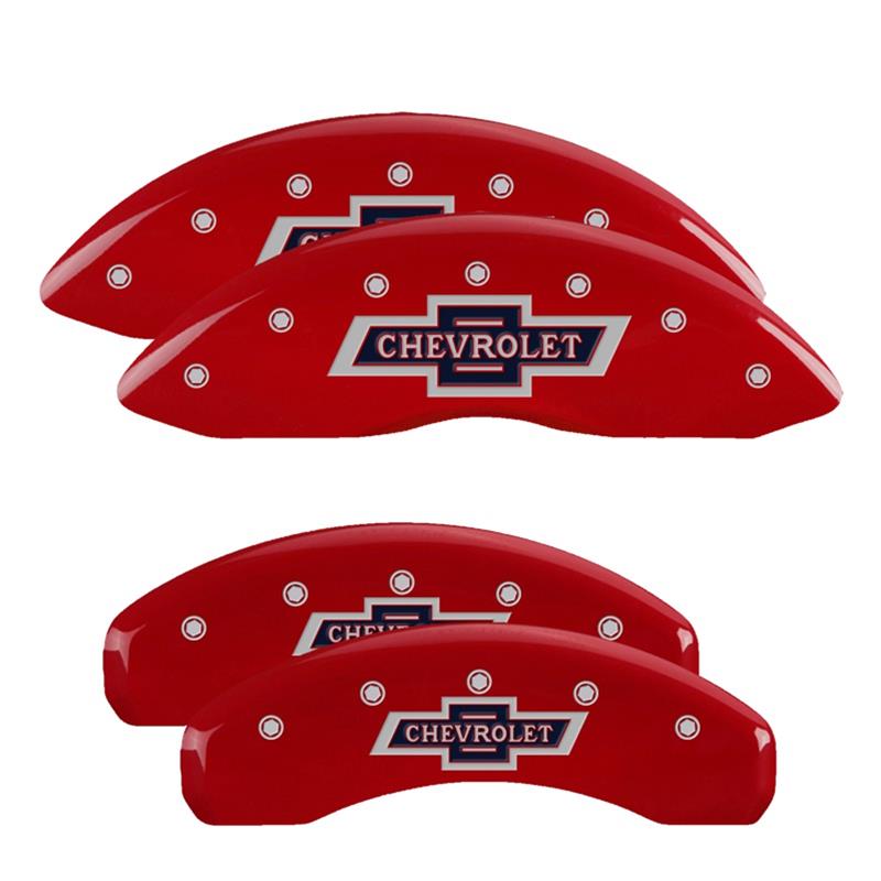 MGP Red Caliper Covers 14252SBANRD