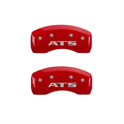 MGP Red Caliper Covers 35007SATSRD