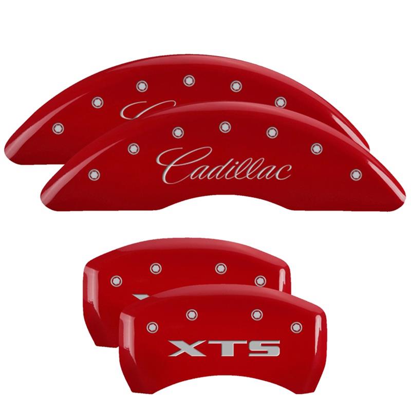 MGP Red Caliper Covers 35008SXTSRD