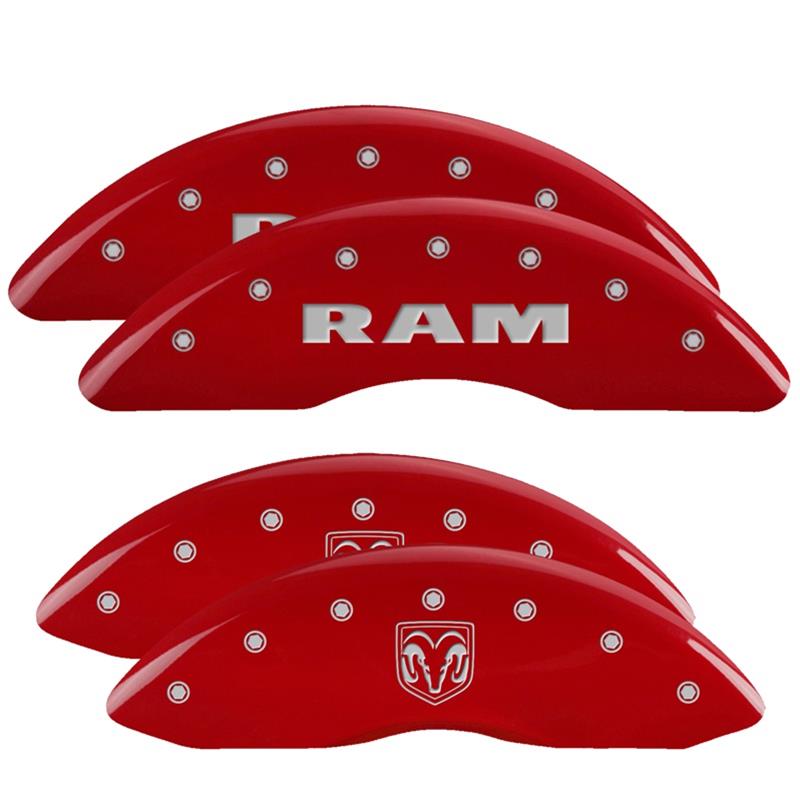 MGP Red Caliper Covers 55002SRMHRD