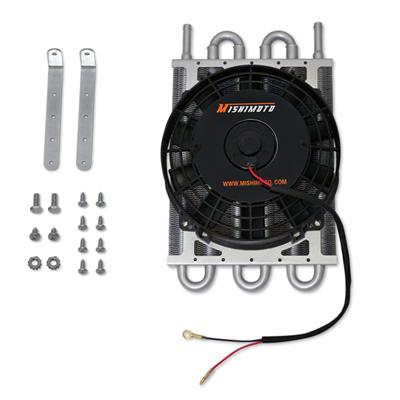 Mishimoto Heavy-Duty Transmission Coolers with Fans MMOC-F