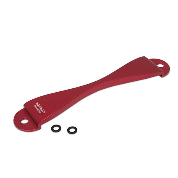 Mishimoto CNC-Machined Battery Tie-Downs for Subaru MMTD-SUB-RD