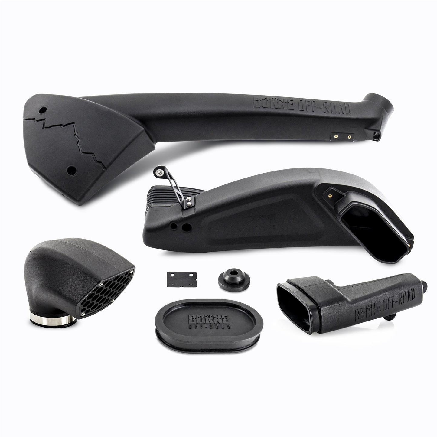 Borne Off-Road Snorkel Air Intakes MMAI-RPTR-17NWBK