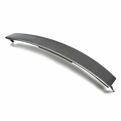 Seibon 2017 Honda Civic Type-R Gloss Carbon Fiber Tailgate Middle Spoiler MS17HDCVR