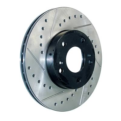 StopTech Drilled and Slotted Brake Rotors 127.61087R