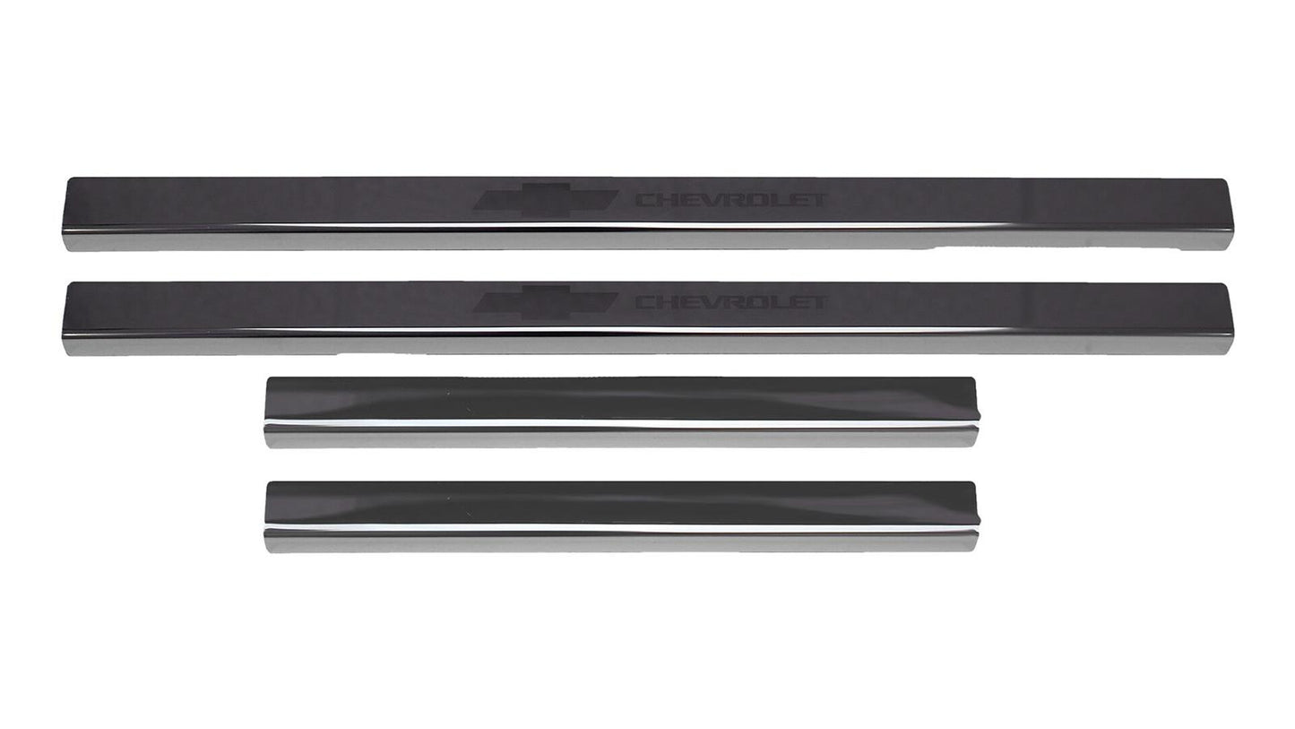 Putco NeveRust Stainless Steel Door Sills 95183BPGM-1