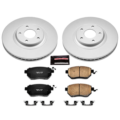 Power Stop Z17 Evolution Plus GEOMET Coated Brake Kits CRK091