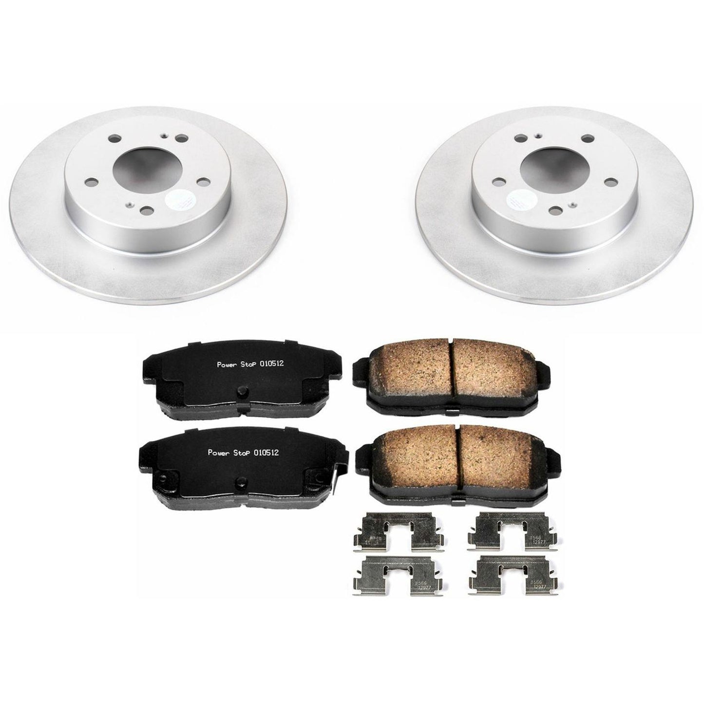 Power Stop Z17 Evolution Plus GEOMET Coated Brake Kits CRK1169