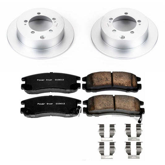 Power Stop Z17 Evolution Plus GEOMET Coated Brake Kits CRK1203