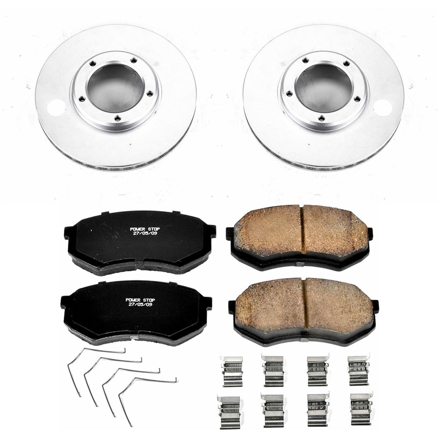 Power Stop Z17 Evolution Plus GEOMET Coated Brake Kits CRK1232