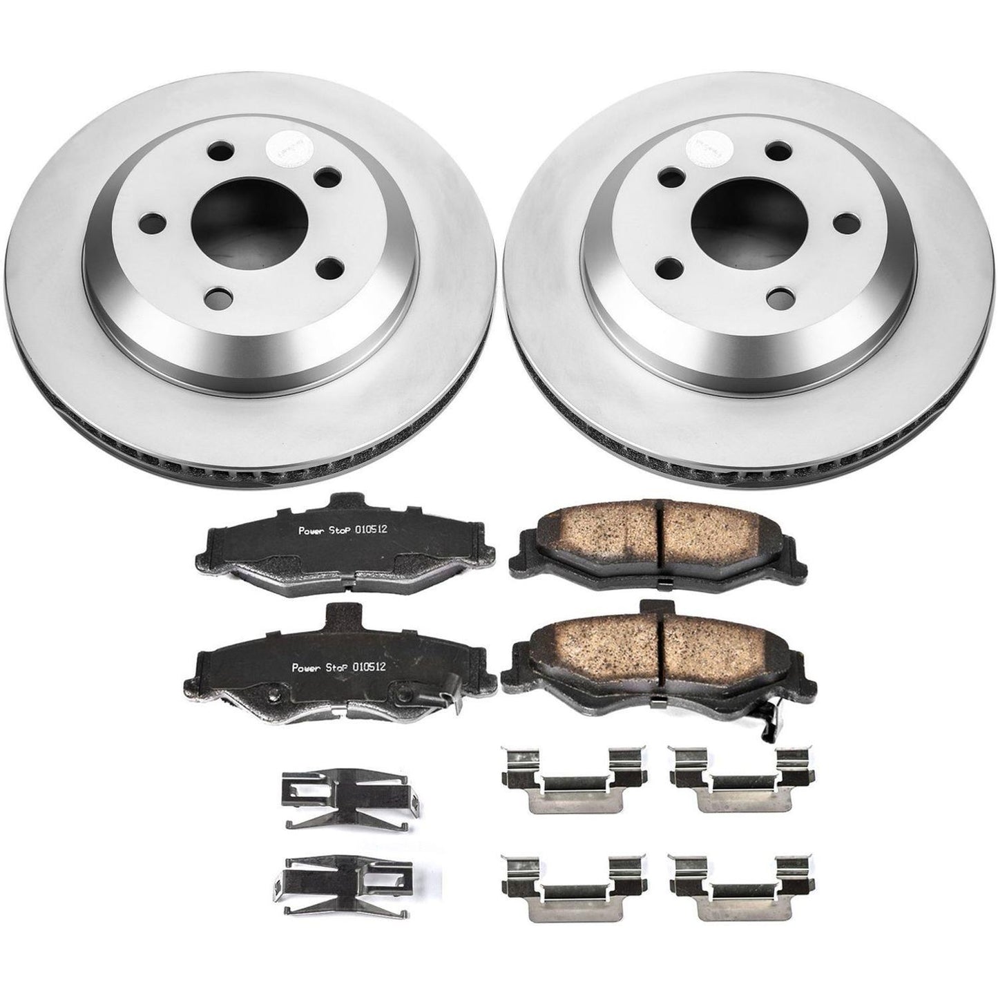 Power Stop Z17 Evolution Plus GEOMET Coated Brake Kits CRK1568