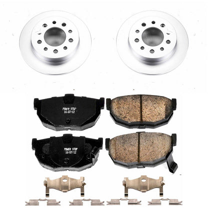 Power Stop Z17 Evolution Plus GEOMET Coated Brake Kits CRK170