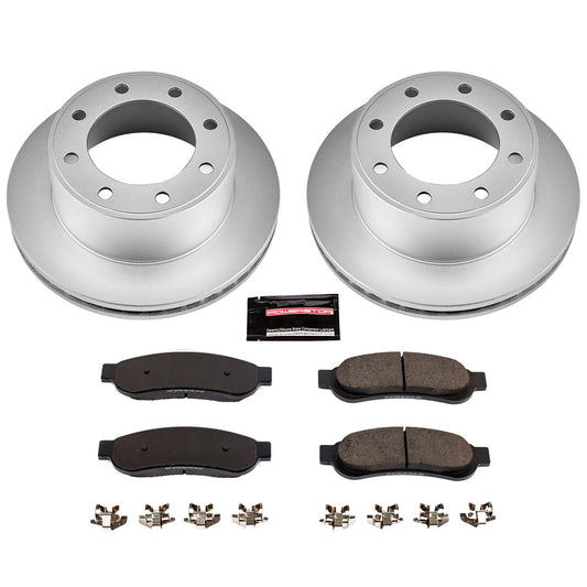 Power Stop Z17 Evolution Plus GEOMET Coated Brake Kits CRK1798