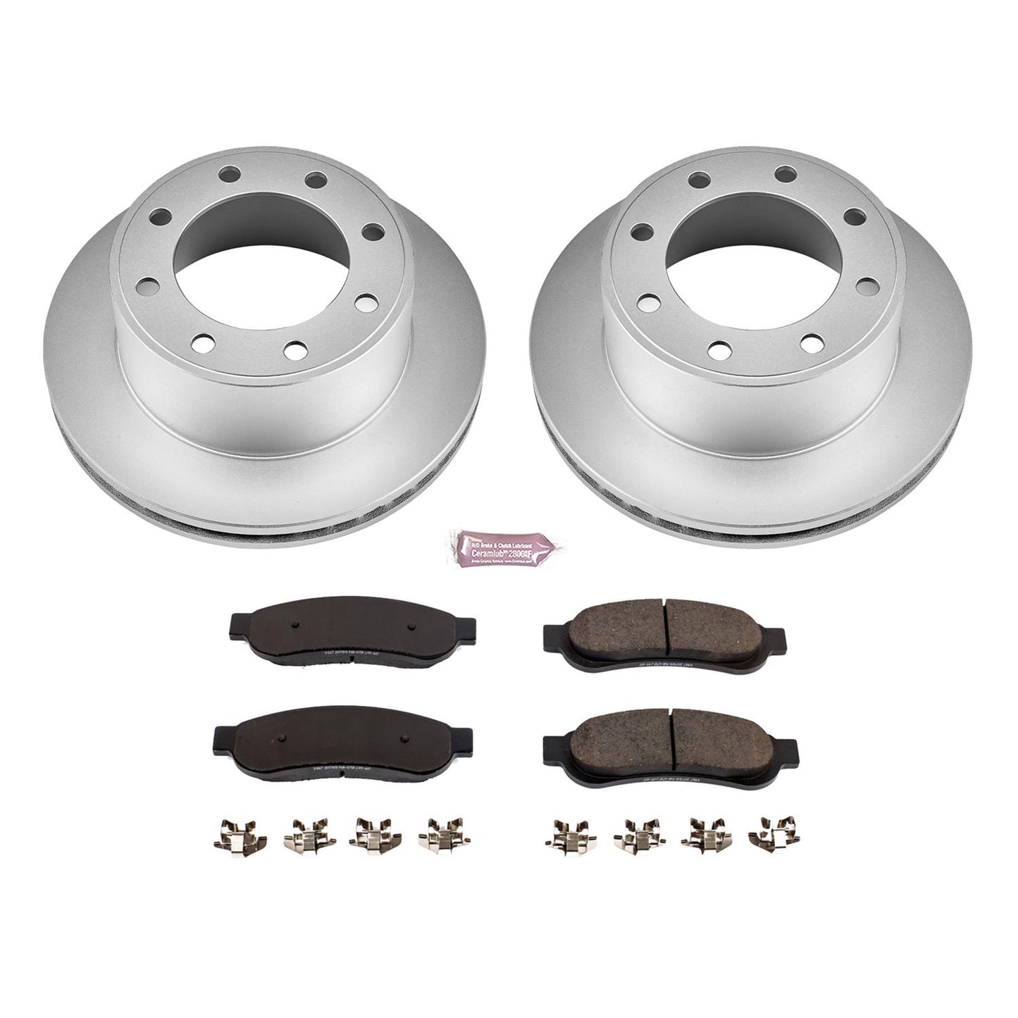 Power Stop Z17 Evolution Plus GEOMET Coated Brake Kits CRK1798