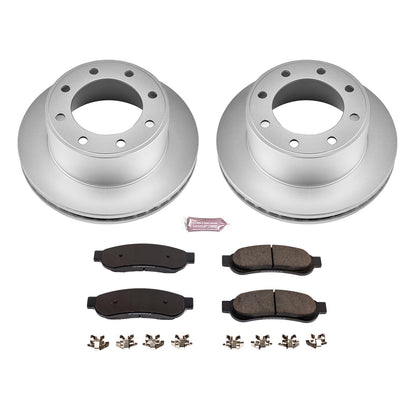 Power Stop Z17 Evolution Plus GEOMET Coated Brake Kits CRK1798