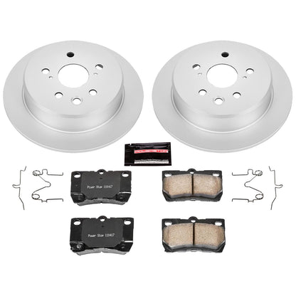 Power Stop Z17 Evolution Plus GEOMET Coated Brake Kits CRK195