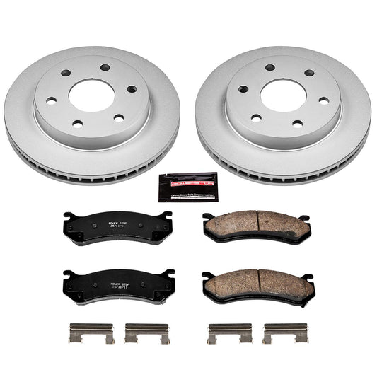 Power Stop Z17 Evolution Plus GEOMET Coated Brake Kits CRK2009