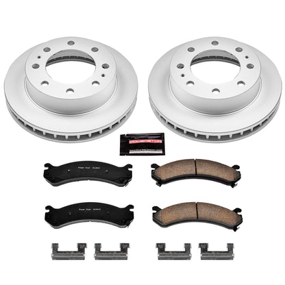 Power Stop Z17 Evolution Plus GEOMET Coated Brake Kits CRK2020