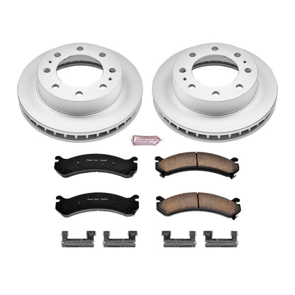 Power Stop Z17 Evolution Plus GEOMET Coated Brake Kits CRK2020