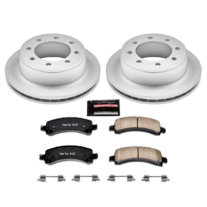 Power Stop Z17 Evolution Plus GEOMET Coated Brake Kits CRK2043