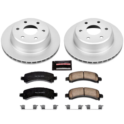 Power Stop Z17 Evolution Plus GEOMET Coated Brake Kits CRK2047