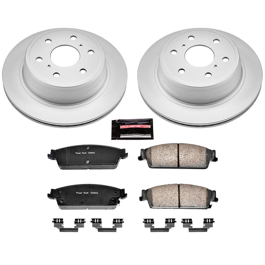 Power Stop Z17 Evolution Plus GEOMET Coated Brake Kits CRK2083