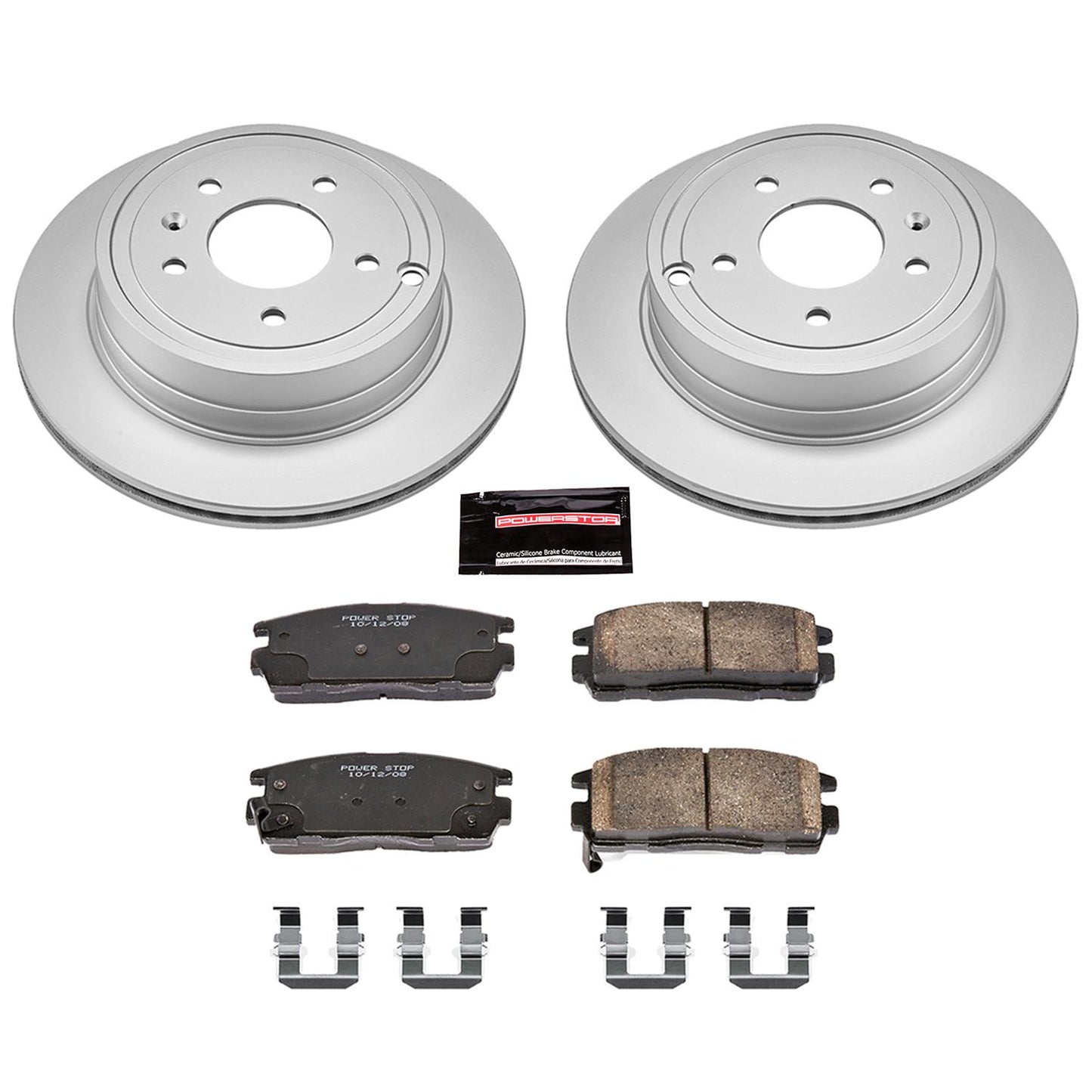 Power Stop Z17 Evolution Plus GEOMET Coated Brake Kits CRK2092