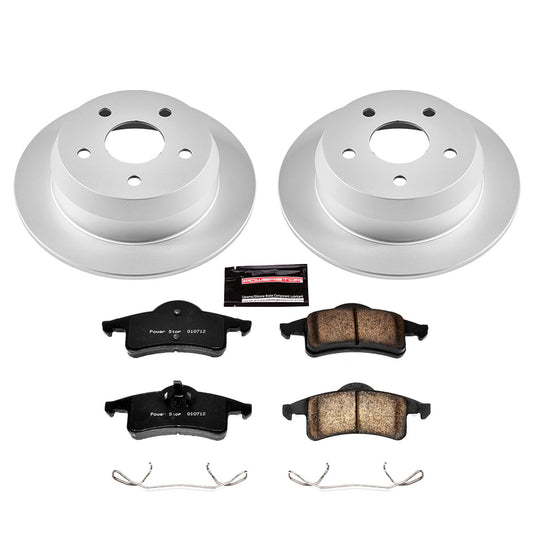 Power Stop Z17 Evolution Plus GEOMET Coated Brake Kits CRK2151