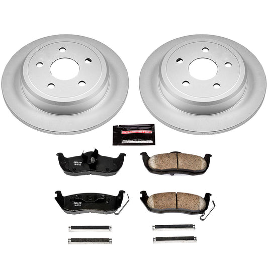 Power Stop Z17 Evolution Plus GEOMET Coated Brake Kits CRK2221