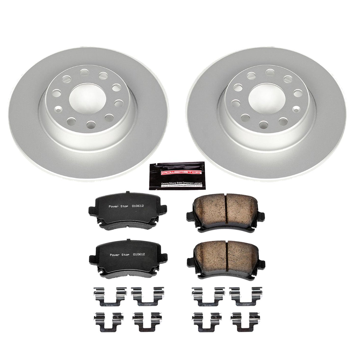 Power Stop Z23 Evolution Sport GEOMET Coated Brake Kits CRK2261
