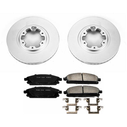 Power Stop Z17 Evolution Plus GEOMET Coated Brake Kits CRK2279