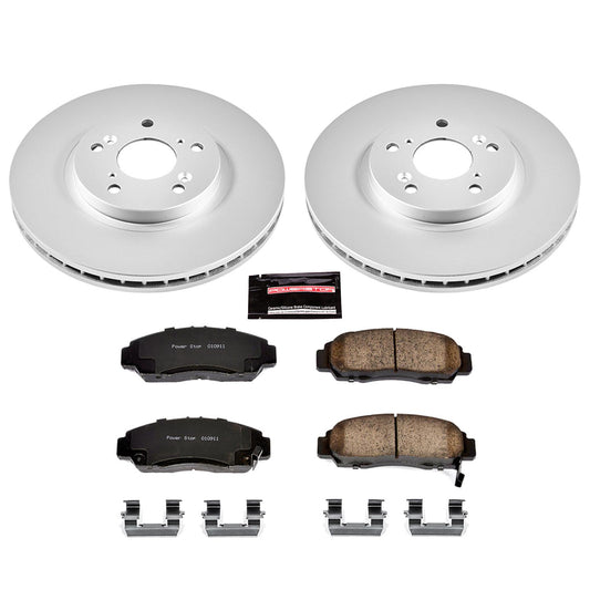 Power Stop Z17 Evolution Plus GEOMET Coated Brake Kits CRK2292