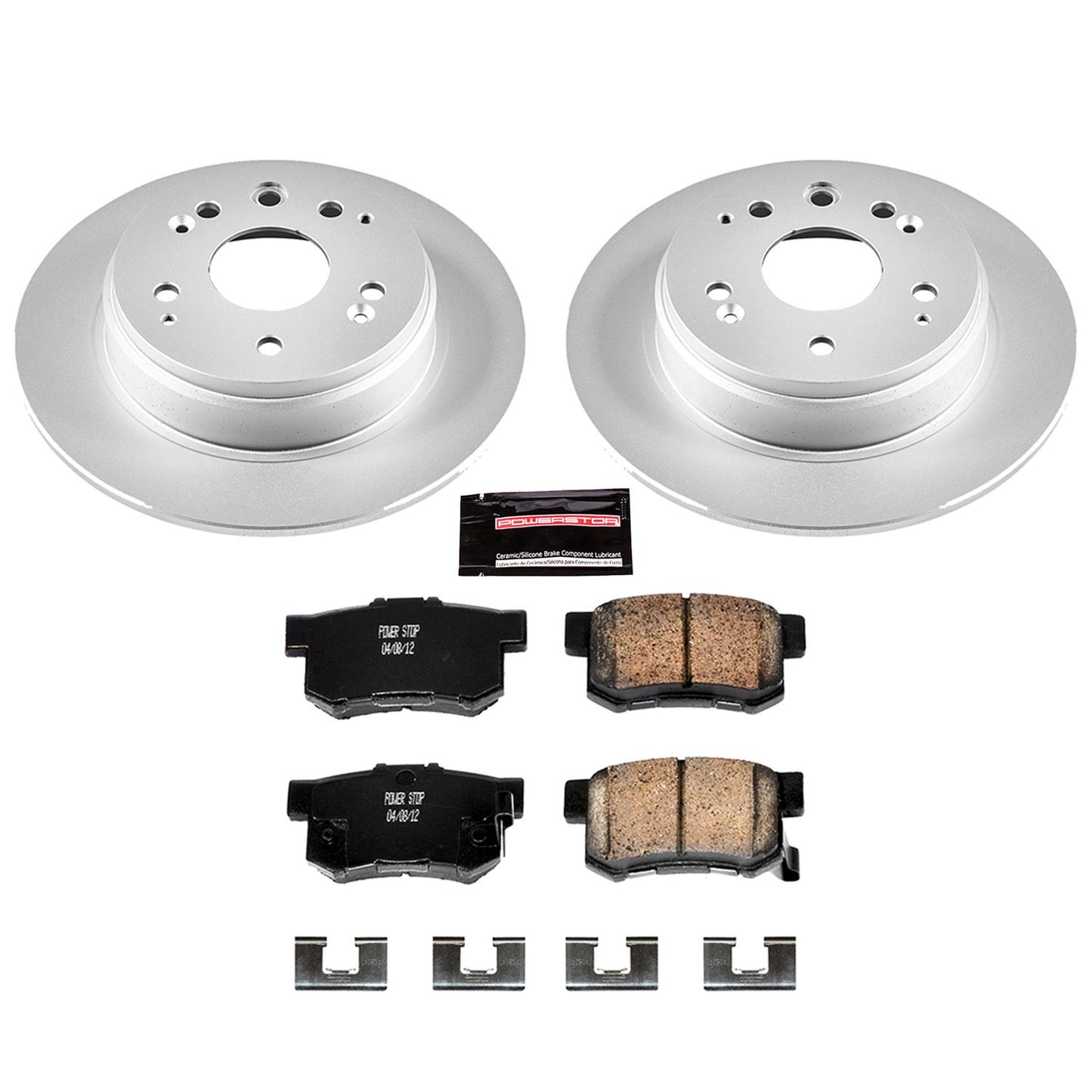 Power Stop Z17 Evolution Plus GEOMET Coated Brake Kits CRK2308