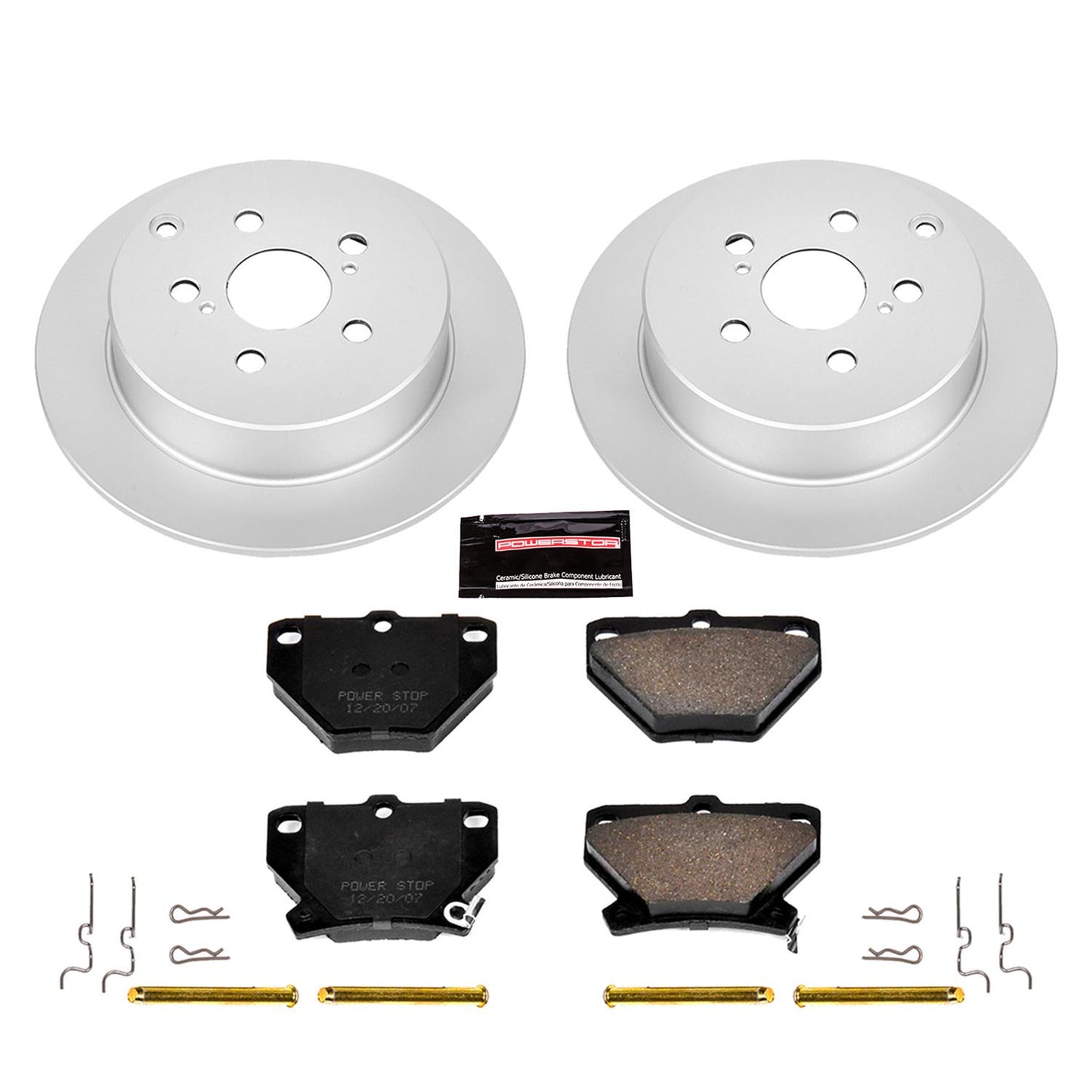 Power Stop Z17 Evolution Plus GEOMET Coated Brake Kits CRK2318