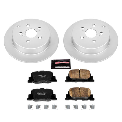 Power Stop Z17 Evolution Plus GEOMET Coated Brake Kits CRK2319