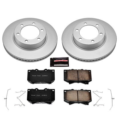 Power Stop Z17 Evolution Plus GEOMET Coated Brake Kits CRK2323