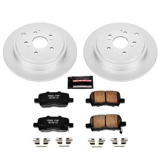 Power Stop Z17 Evolution Plus GEOMET Coated Brake Kits CRK2382