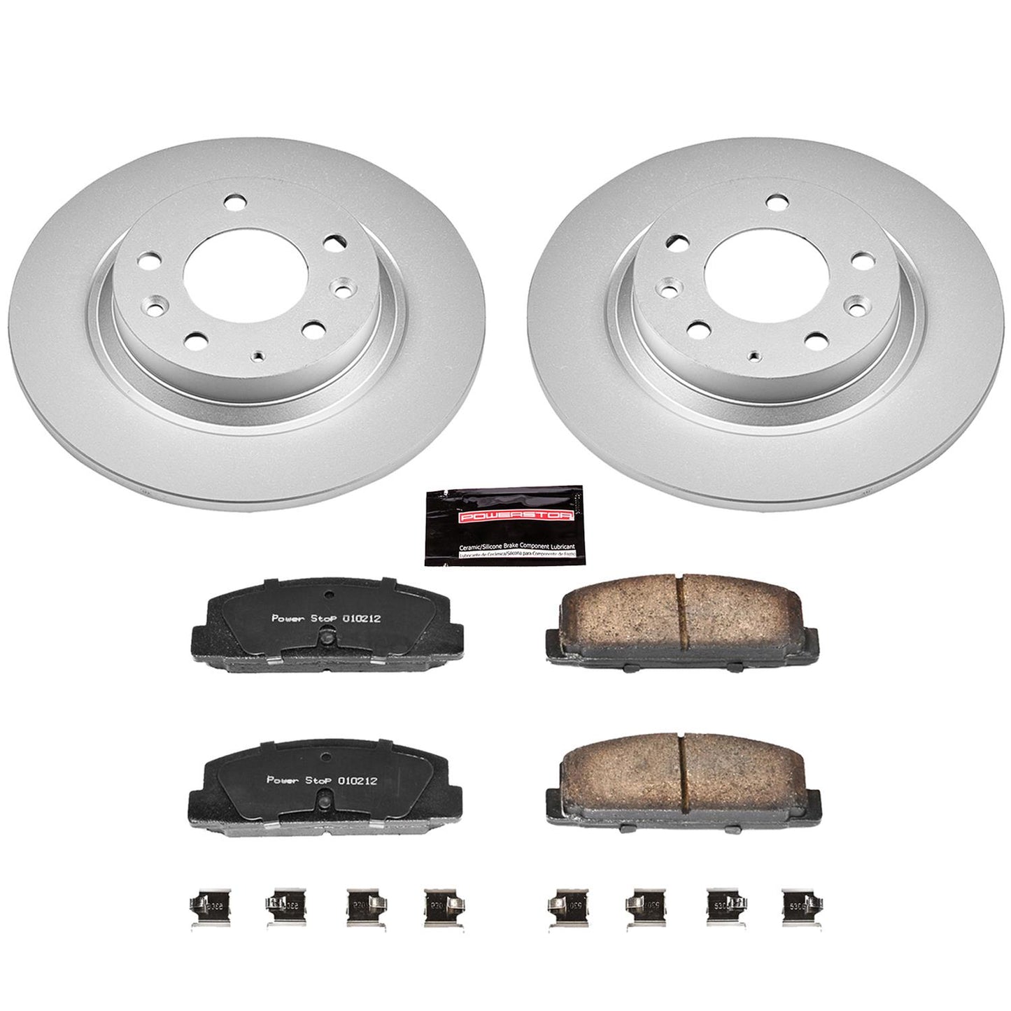 Power Stop Z17 Evolution Plus GEOMET Coated Brake Kits CRK2452