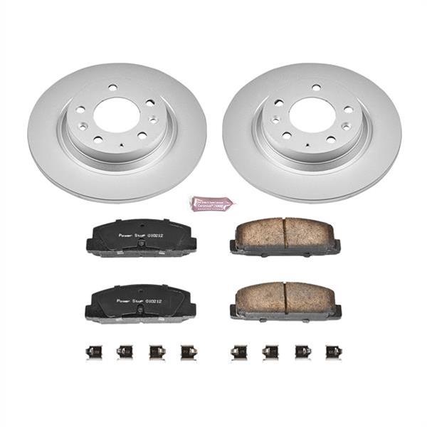 Power Stop Z17 Evolution Plus GEOMET Coated Brake Kits CRK2452