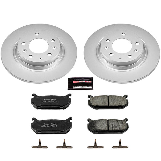 Power Stop Z17 Evolution Plus GEOMET Coated Brake Kits CRK2453