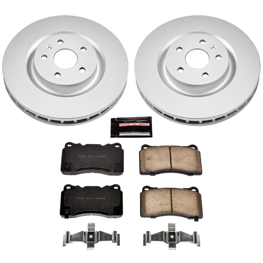 Power Stop Z17 Evolution Plus GEOMET Coated Brake Kits CRK2948